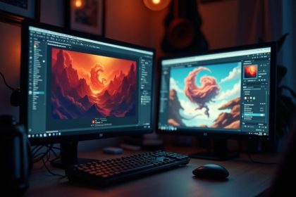 Comparaison entre GIMP et Adobe Illustrator pour le design graphique